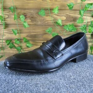 Kenneth Cole Men's Design New York Loafer‎ Black Leather 10.5 Medium Used 2025